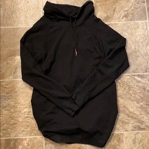 Black cowl neck maternity sweatshirt size M